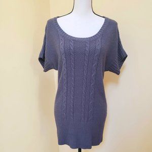 The Limited grey knit long sweater